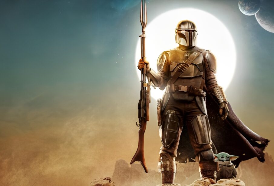 Serie The Mandalorian de Star Wars.