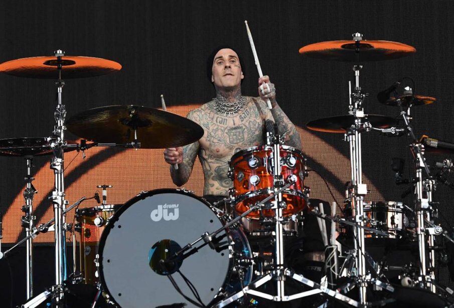 Travis Barker en Coachella 2023.