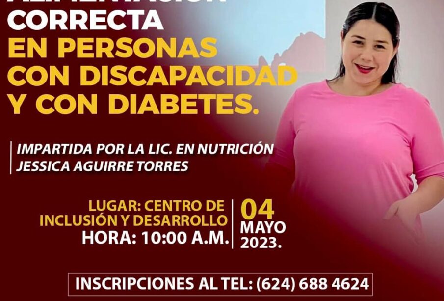 Darán plática a personas con discapacidad o con diabetes