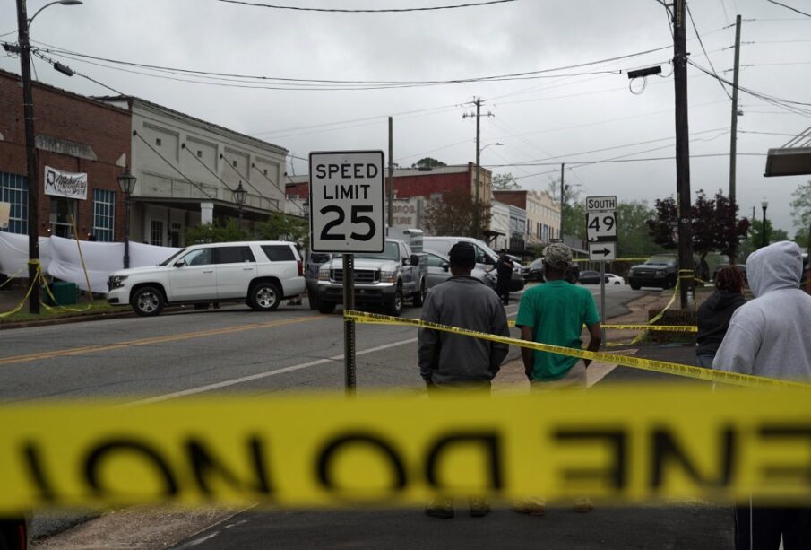 área cercada por titoteo en Alabama, EE.UU.