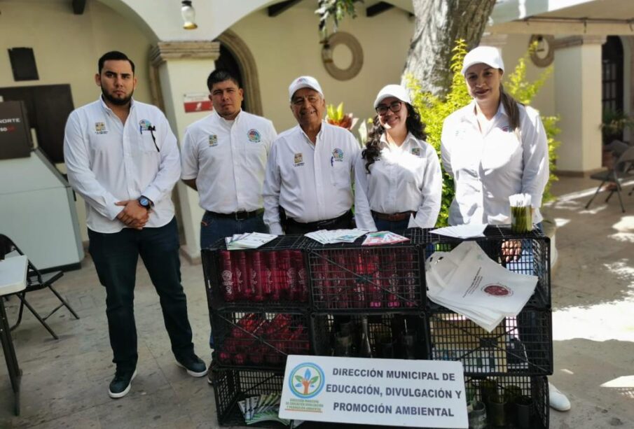 Cajas con productos reciclados