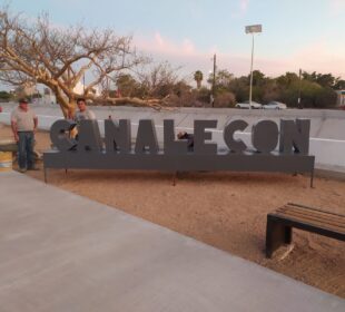 Estructura de letras del "Canalecón"