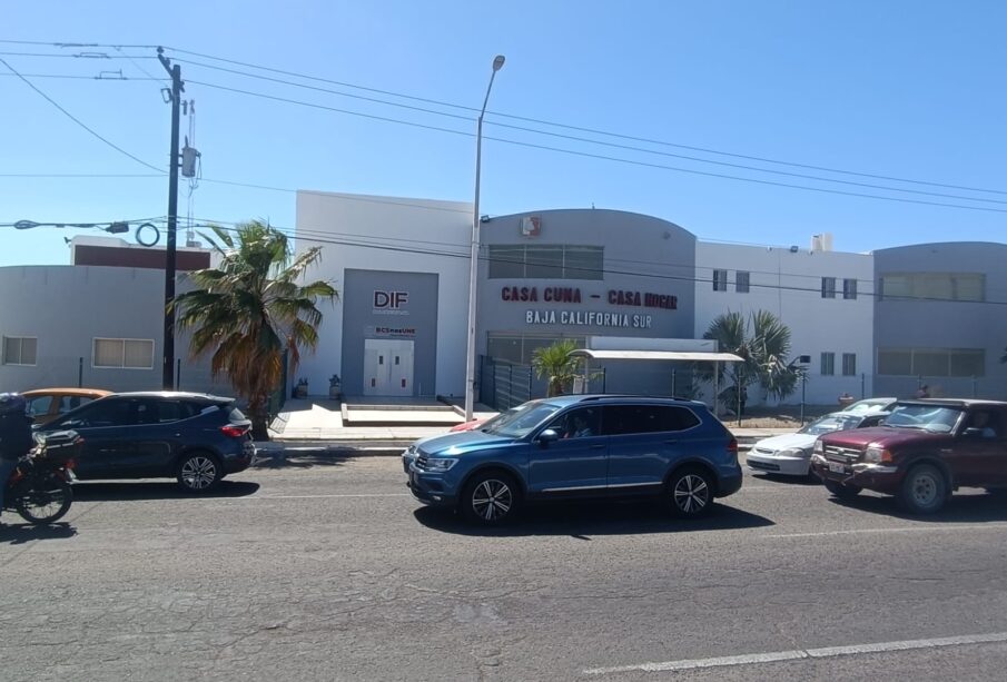 Fachada de la Casa Hogar de La Paz