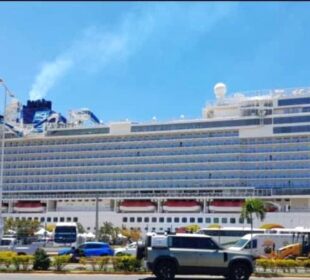 Cruceros contaminan el aire