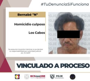 Ficha de detención de Bernabé "N"