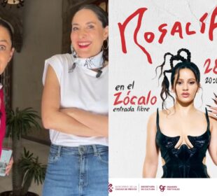 Rosalía gratis en el Zócalo; Claudia Sheinbaum lo confirma