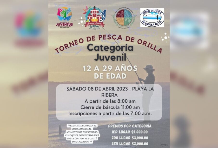 Convocatoria del Torneo "Pesca de Orilla"