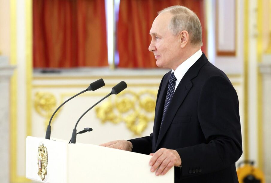 Vladimir Putin, presidente de Rusia