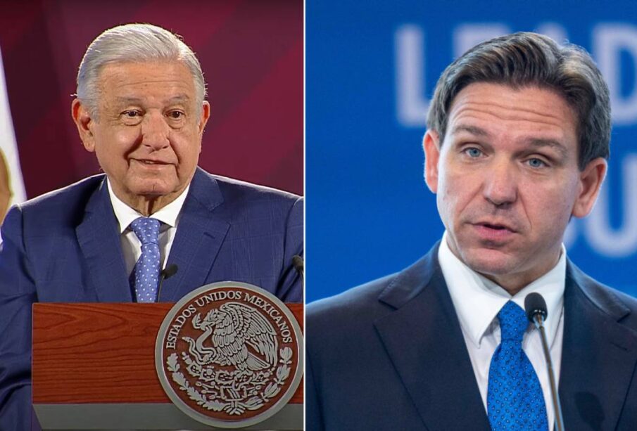 AMLO contra DeSantis