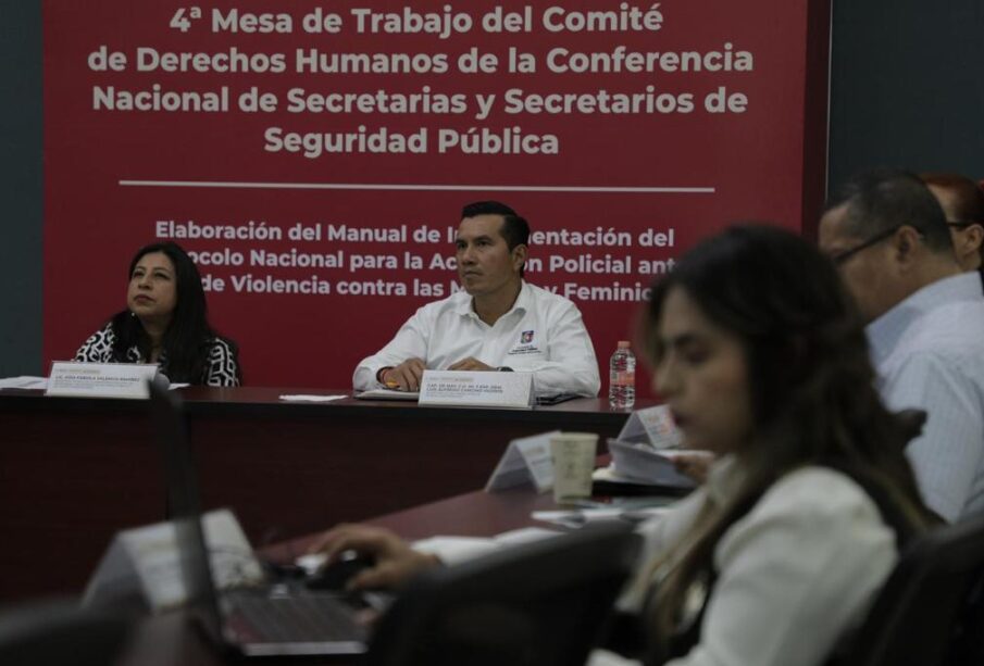 Mesa de trabajo, atención a víctimas de violencia en BCS