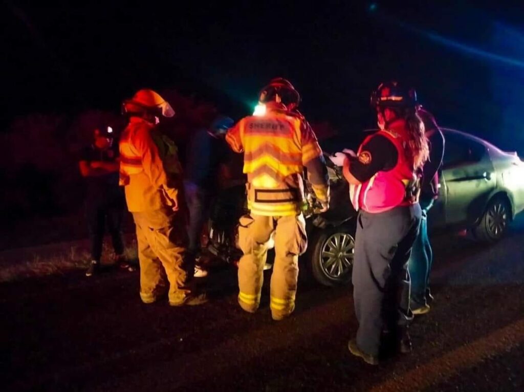 Accidente en Santa Anita