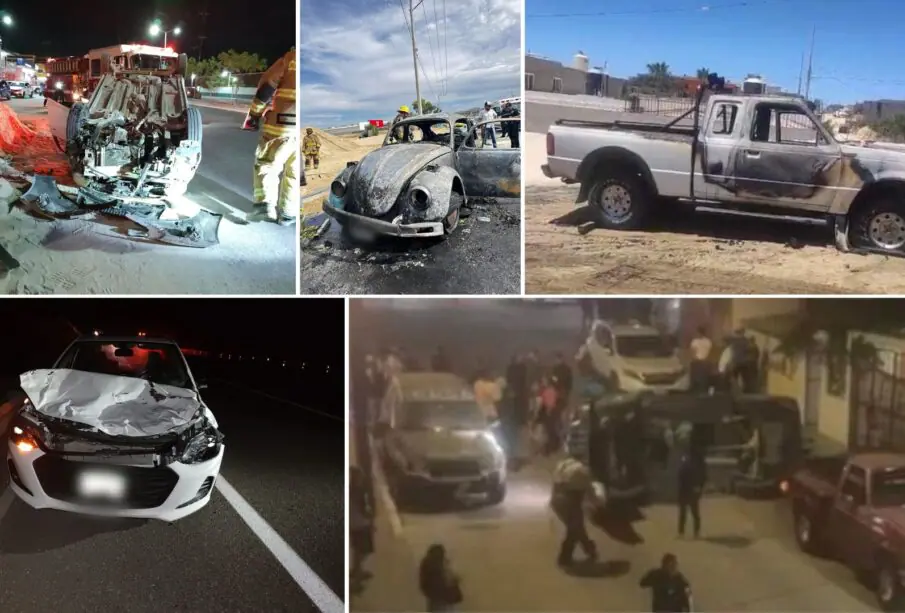 Accidentes automovilísticos en Los Cabos