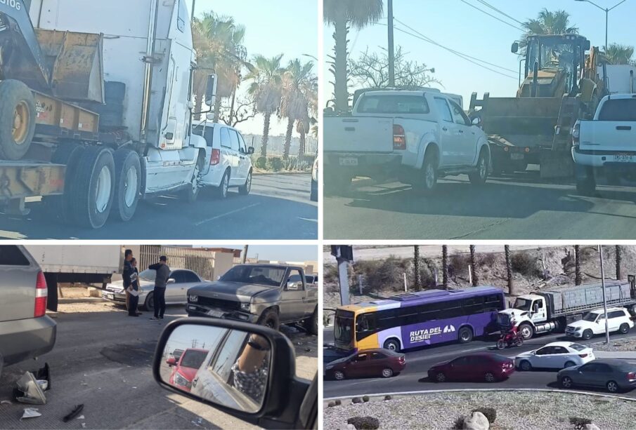 Accidentes viales en Los Cabos.
