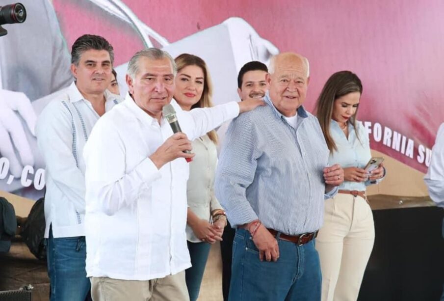 Adán Augusto en su visita a Los Cabos