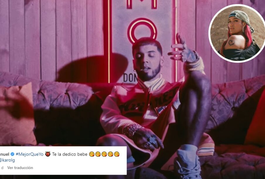 Anuel AA en el video de su canción dedicada a Karol G Mejor que yo.