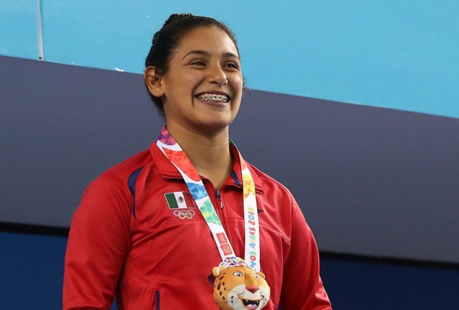 Atleta sudcaliforniana Gabriela Agúndez.