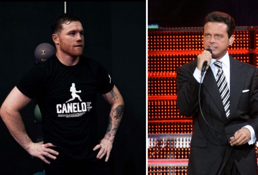 Canelo Álvarez y Luis Miguel.