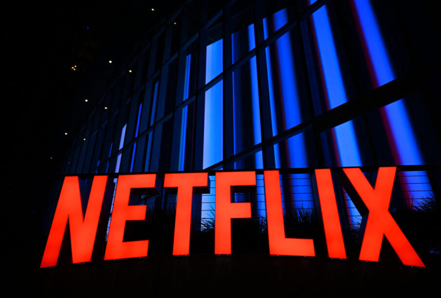 El logotipo de Netflix en el Teatro Tudum de Netflix en Los Ángeles, California, el 14 de septiembre de 2022. El 23 de mayo de 2023,