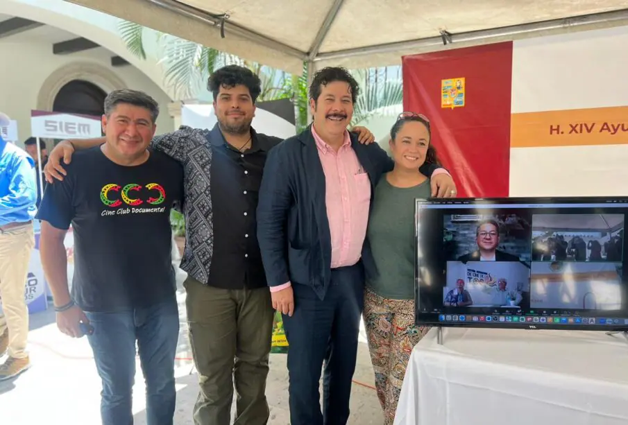 Enoc Leaño en el Festival Internacional de Cine De La Toba.