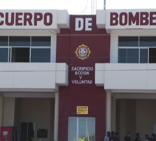 Estación de bomberos en La Paz