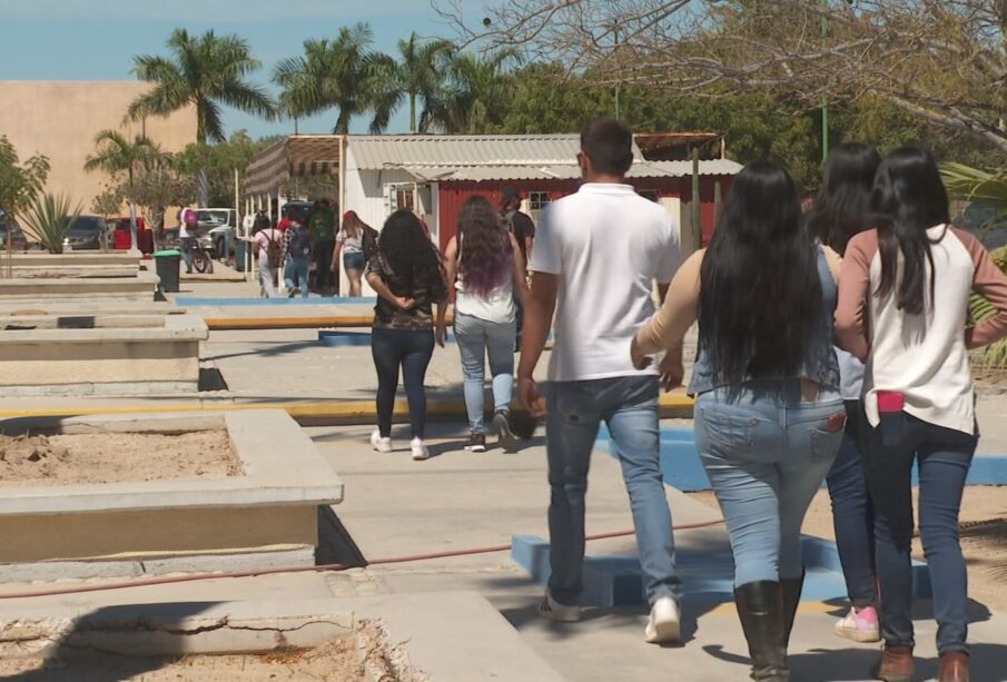 Estudiantes de la UABCS de Biología Marina.