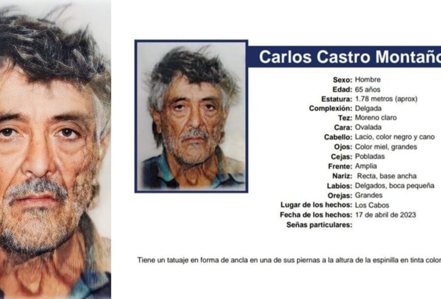 Ficha de búsqueda de Carlos Castro Montaño.