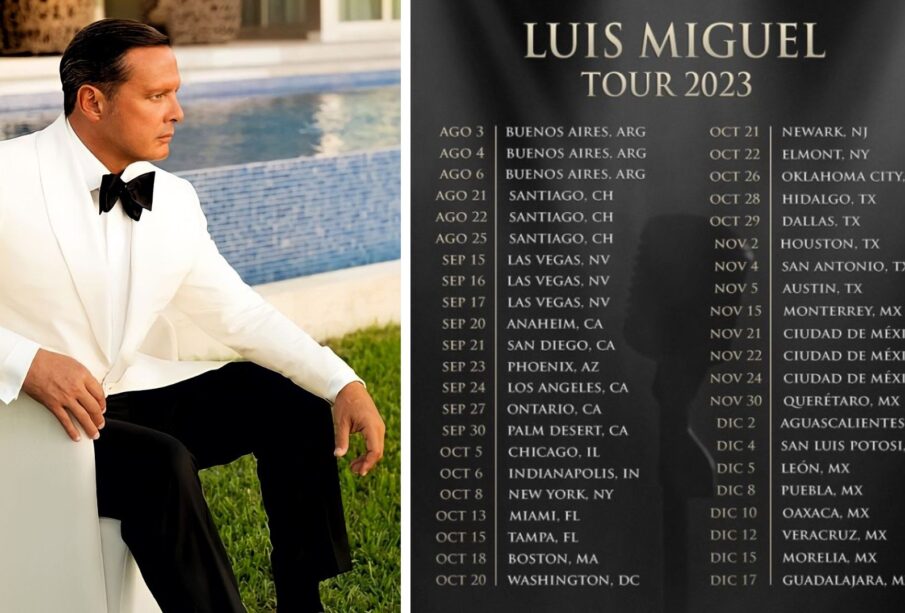 Luis Miguel Tour 2023 hace sold out.