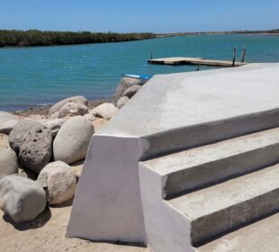 Muelle en Puerto Chale.