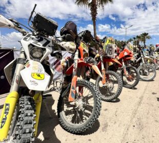 Motocicletas participantes en la norra