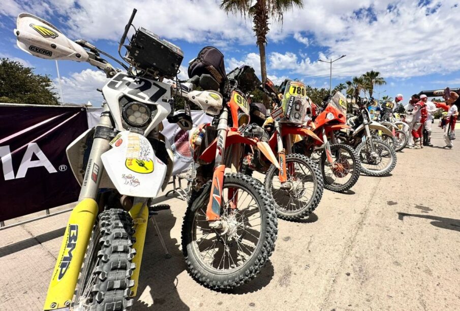 Motocicletas participantes en la norra