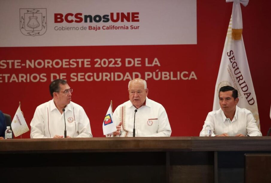 Reunión secretarios de Seguridad Pública