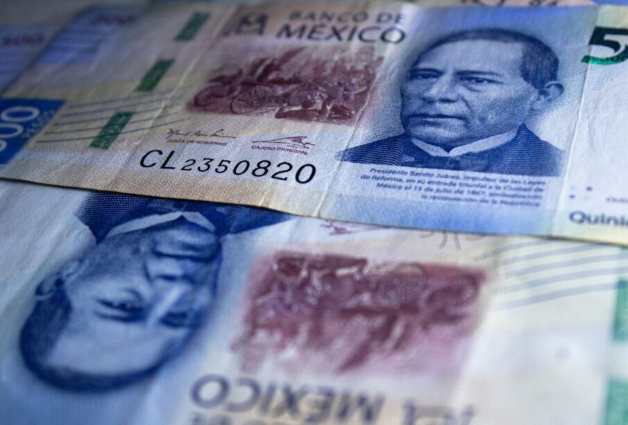 Billetes de 500 pesos mexicanos