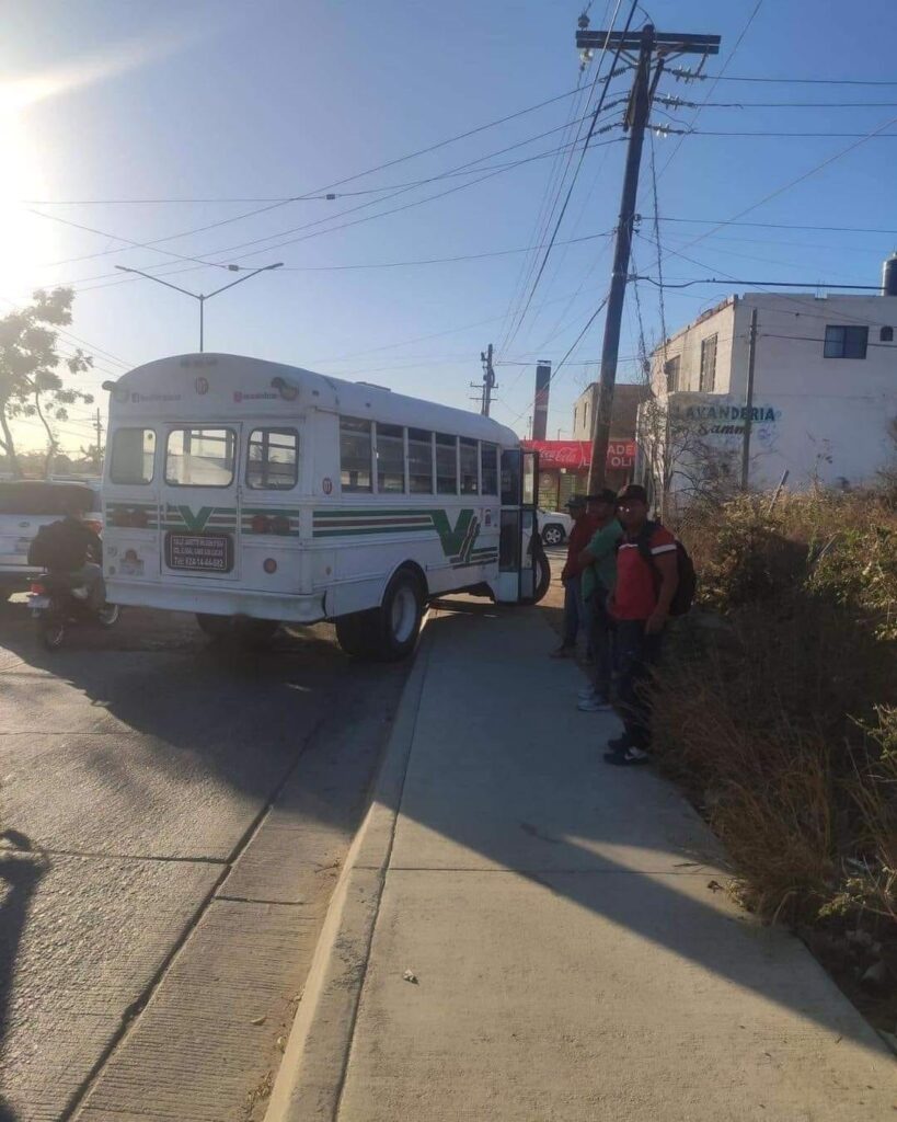 Unidad se quedó sin frenos