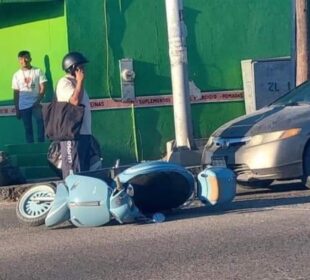 Accidente en El Zacatal causa caos vial