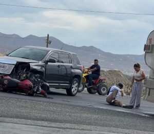 Accidente vehicular en Los Cabos 2023