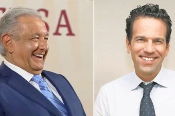 AMLO y Carlos Loret de Mola