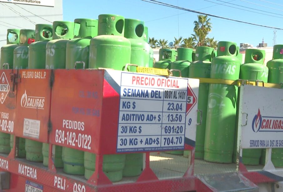 Venta de Gas LP en BCS