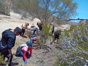 Búsqueda de restos humanos por la AC "Búsqueda X La Paz"