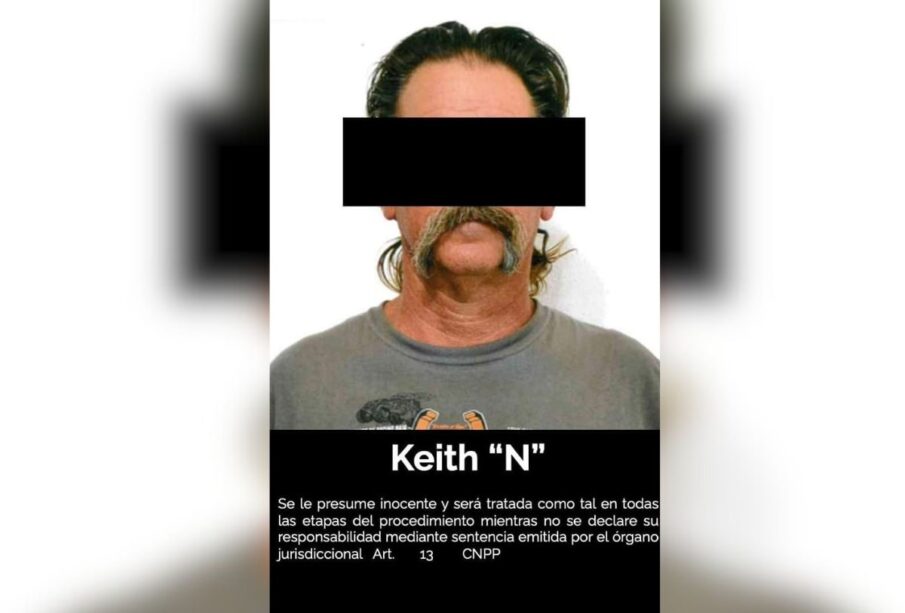 Ficha de Keith "N", estadounidense detenido