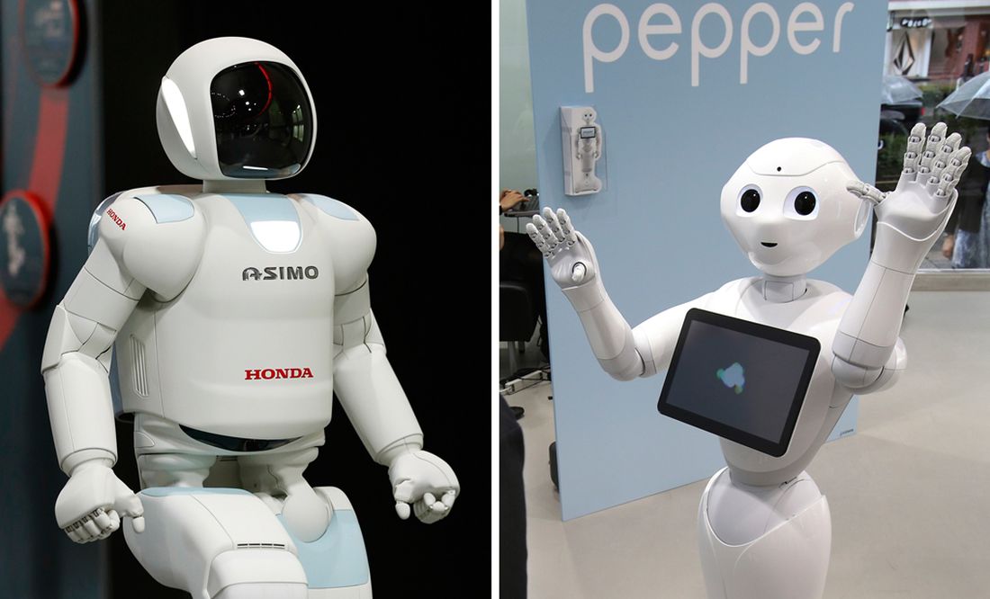 Los robots son parte de la inteligencia artificial (IA)