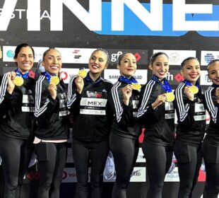 Selección Mexicana de Natación Artística gana medalla de oro en Egipto
