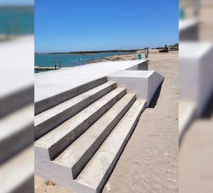 Muelle de Puerto Chale en La Paz, BCS