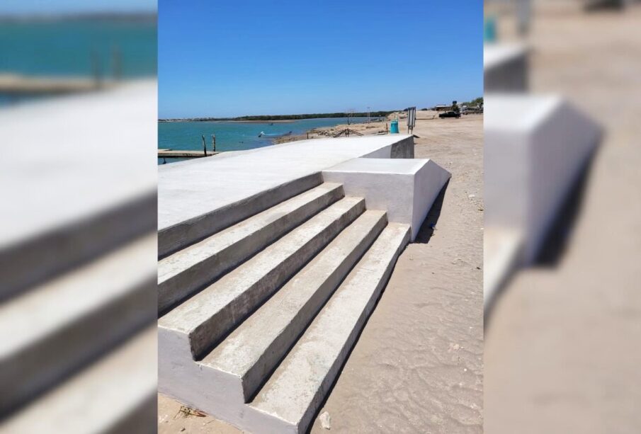 Muelle de Puerto Chale en La Paz, BCS