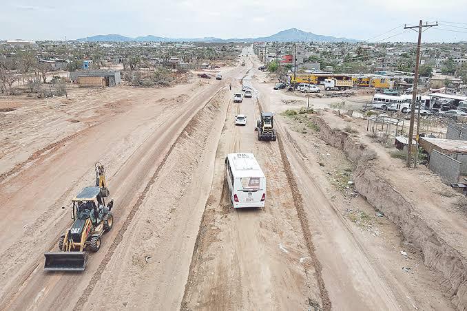 obra de pavimentación de la tamaral en CSL