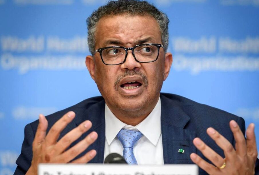 Director general de la OMS, Tedros Adhanom Ghebreyesus.