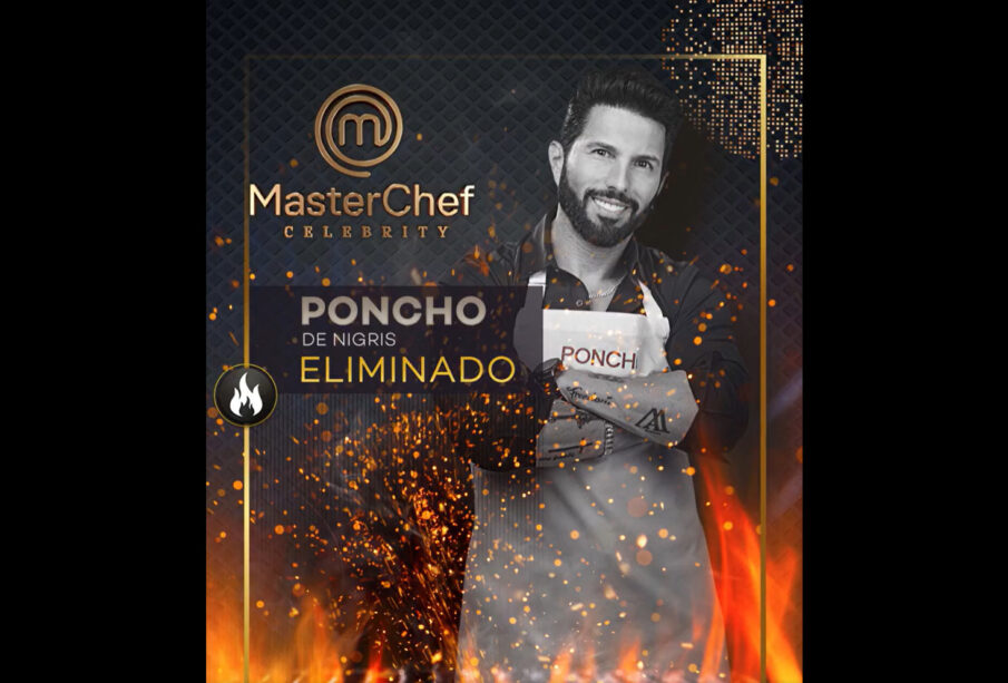 Poncho De Nigris eliminado de MasterChef Celebrity