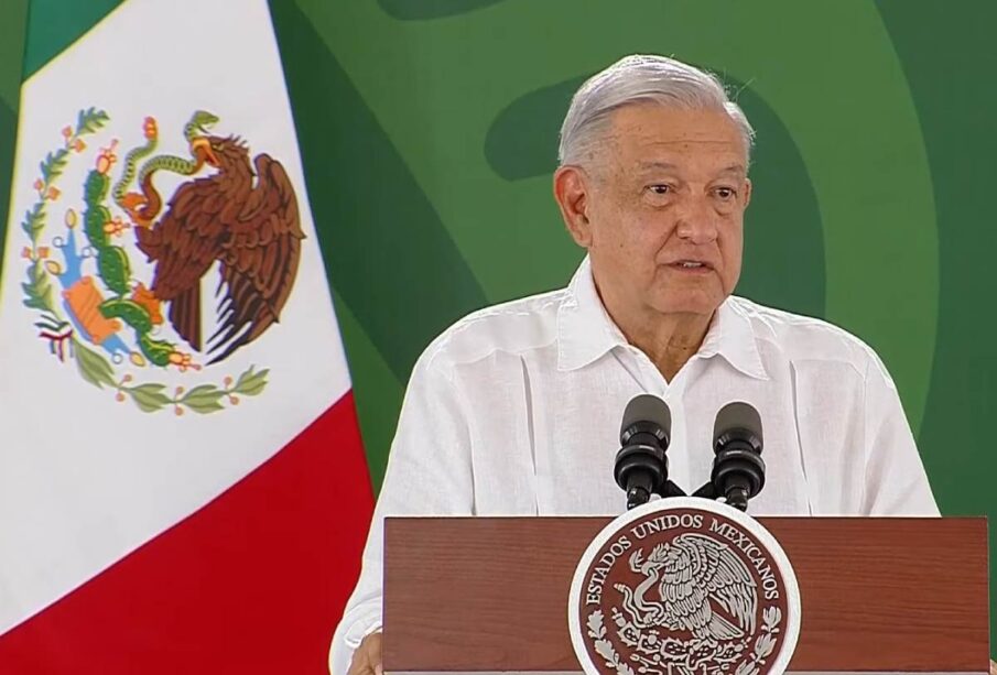 AMLO en Tamaulipas en conferencia