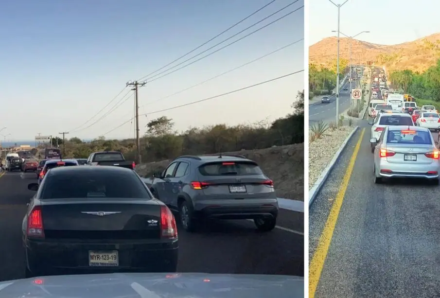 Accidentes automovilísticos sobre el corredor turístico de Los Cabos.