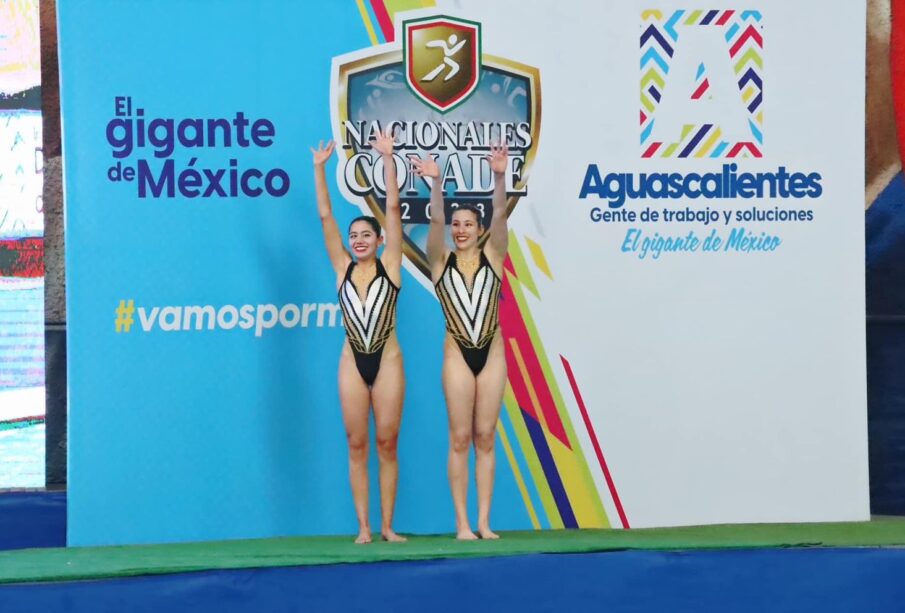 Atletas de natación artística de BCS