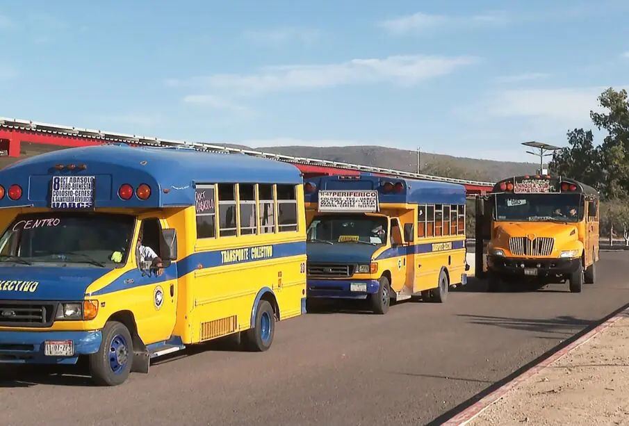 Camiones del transporte público